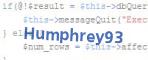 verification code